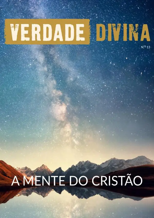 A mente do cristão - REVISTAS DIGITAIS - VERDADE DIVINA