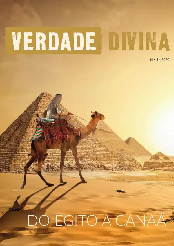 Do Egito a Canaã -REVISTAS DIGITAIS - VERDADE DIVINA
