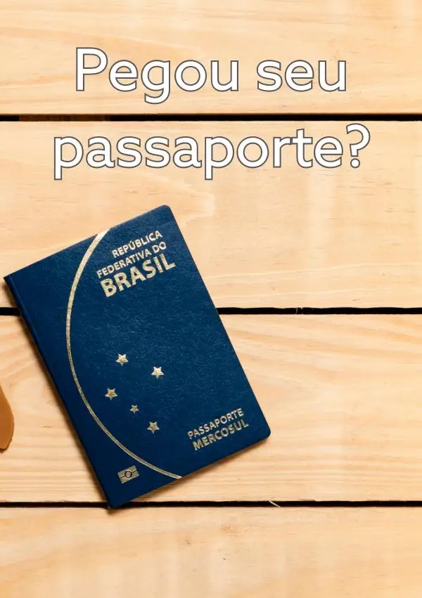 Pegou seu passaporte - FOLHETOS - VERDADE DIVINA